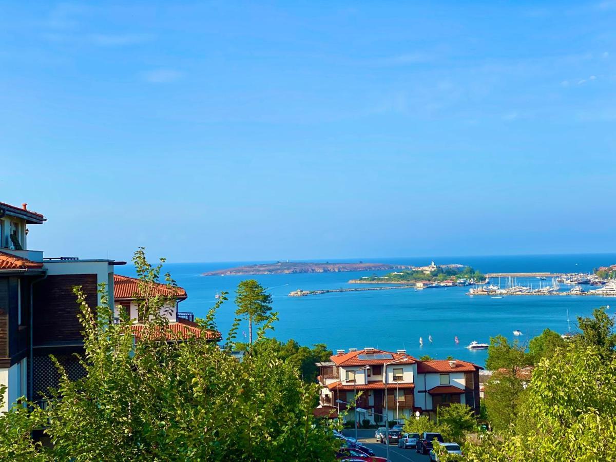 Aj Apartment 1 With Pool View, Santa Marina Holiday Village, Созополь Экстерьер фото